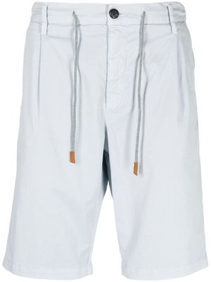 Eleventy drawstring bermuda cotton shorts - Grey