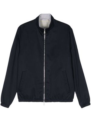 Eleventy elasticated-hem jacket - Blue