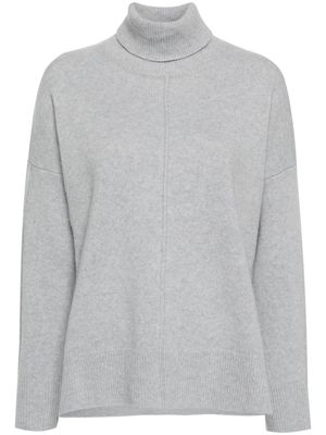 Eleventy high-neck knitted jumper - Grey
