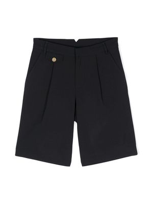 Eleventy Kids tailored bermuda shorts - Blue