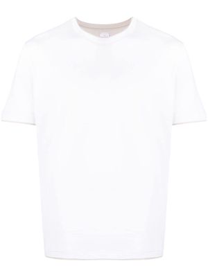 Eleventy layered cotton T-Shirt - White