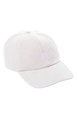 Eleventy Logo Embroidered Ribbed Wool