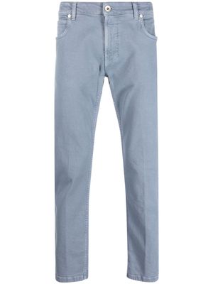 Eleventy low-rise slim-cut jeans - Blue