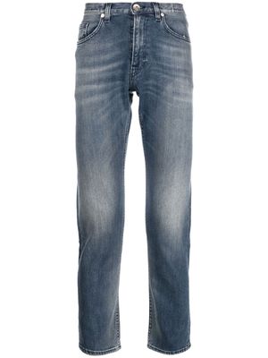 Eleventy low-rise straight-leg jeans - Blue