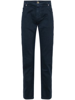 Eleventy mid-rise tapered jeans - Blue