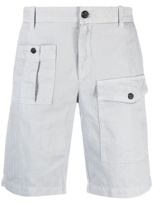 Eleventy multiple-pocket detail shorts - Grey