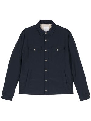 Eleventy padded-design jacket - Blue