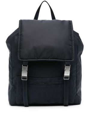 Eleventy panelled padded backpack - Blue