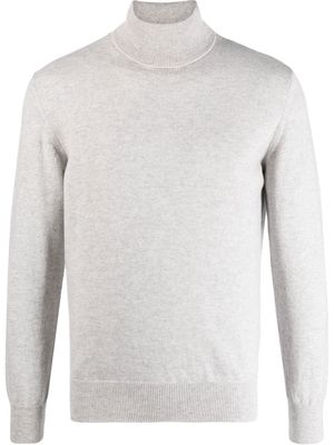Eleventy roll neck cashmere sweater - Grey