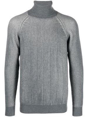 Eleventy roll-neck jumper - Grey