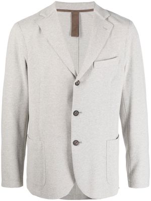 Eleventy single-breasted tailored blazer - Grey