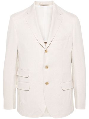 Eleventy single-breasted tailored suit - Neutrals