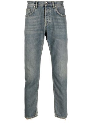 Eleventy straight-leg cropped jeans - Blue