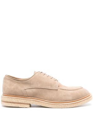 Eleventy suede boat shoes - Neutrals