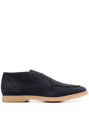 Eleventy suede derby shoes - Blue