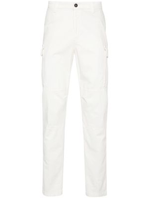 Eleventy tapered cargo pants - White