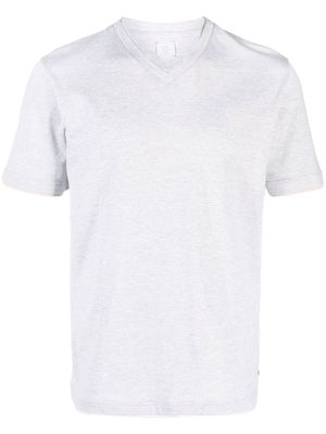 Eleventy V-neck short-sleeved T-shirt - Grey