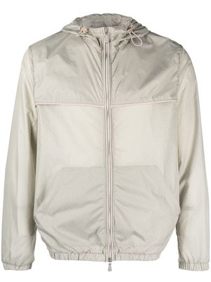 Eleventy zip-up lightweight jacket - Green