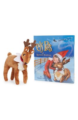 Elf on the Shelf Elf Pets A Reindeer Tradition Book & Stuffed Animal Set in Brown