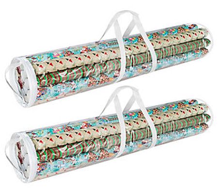 Elf Stor 40" XL Wrapping Paper Storage - Set of 2