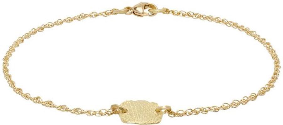 ELHANATI Gold Mezuzah Square Bracelet