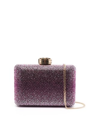 Elie Saab crystal-embellished clutch bag - Pink