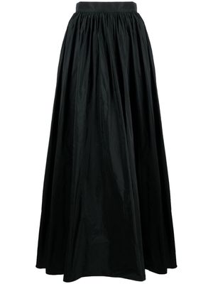 Elie Saab high-waist taffeta maxi skirt - Black