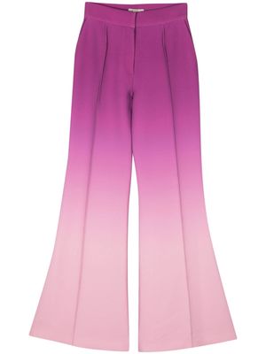 Elie Saab ombré-effect trousers - Purple