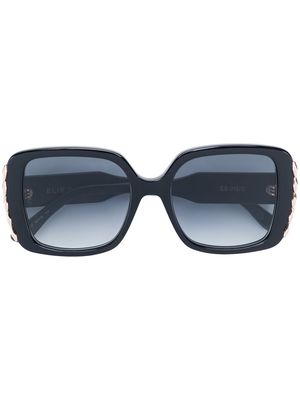 Elie Saab oversized square sunglasses - Black