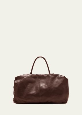 Elio Top-Handle Bag in Napa Leather