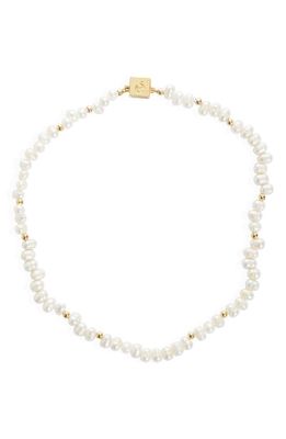 Éliou Bryon Freshwater Pearl Necklace in White