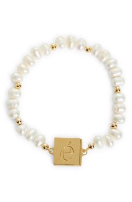 Éliou Cam Freshwater Pearl Bracelet in White