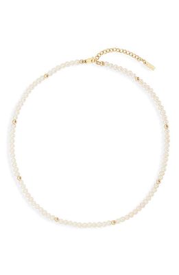 Éliou Louise Freshwater Pearl Necklace in White