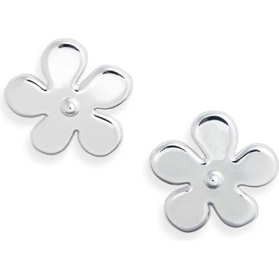 Éliou Simo Flower Earrings in Silver