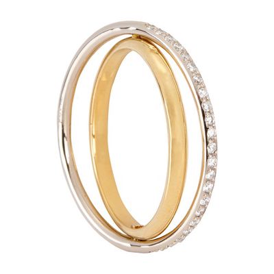 Elipse Pave Ring