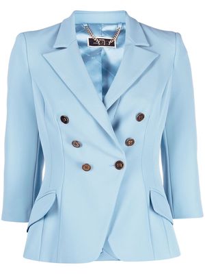 Elisabetta Franchi double-breasted blazer - Blue