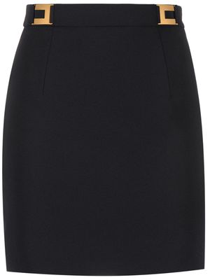 Elisabetta Franchi high-rise stretch miniskirt - Black