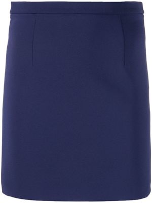 Elisabetta Franchi high-waisted button-detail skirt - Purple