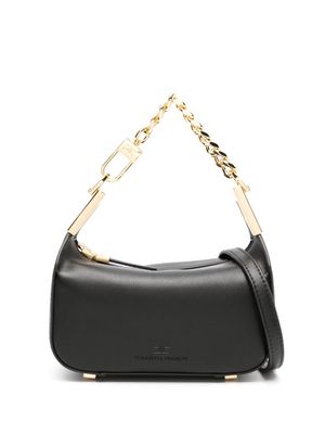 Elisabetta Franchi horsebit-detail camera mini bag - Black