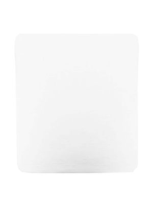 Elisabetta Franchi La Mia Bambina logo-jacquard piqué blanket - White