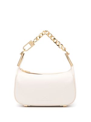 Elisabetta Franchi logo-debossed mini bag - Neutrals