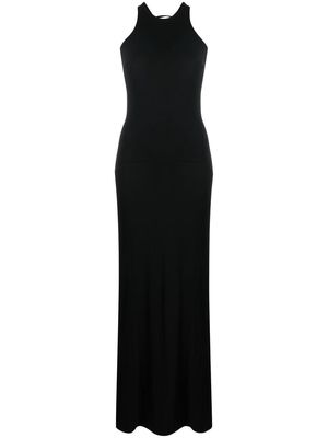 Elisabetta Franchi open-back embellished gown - Black