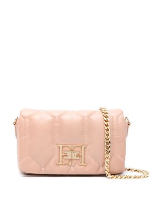 Elisabetta Franchi small Puffy crossbody bag - Pink