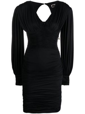 Elisabetta Franchi stretch-jersey bustier-style minidress - Black