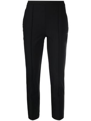 Elisabetta Franchi stud-detail cropped trousers - Black