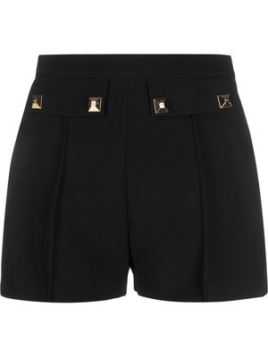 Elisabetta Franchi stud-embellished tailored shorts - Black