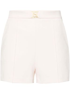Elisabetta Franchi tailored mini shorts - Neutrals