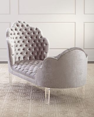 Elise Tufted Chaise