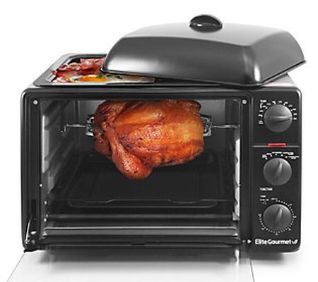 Elite Cuisine Countertop Toaster Oven Broiler