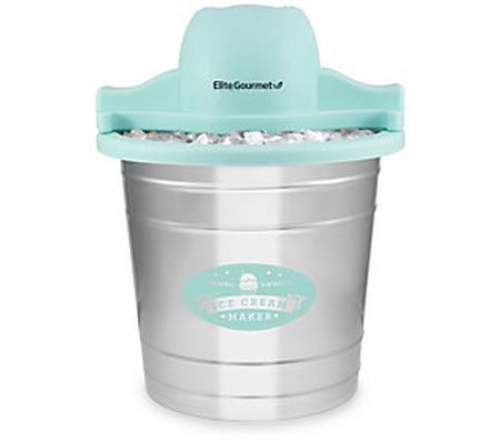 Elite Gourmet 4-qt Old-Fashioned Electric Ice C ream Maker